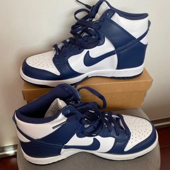 NIKE DUNK HIGH CHAMPIONSHIP NAVY - Picture 2 of 4